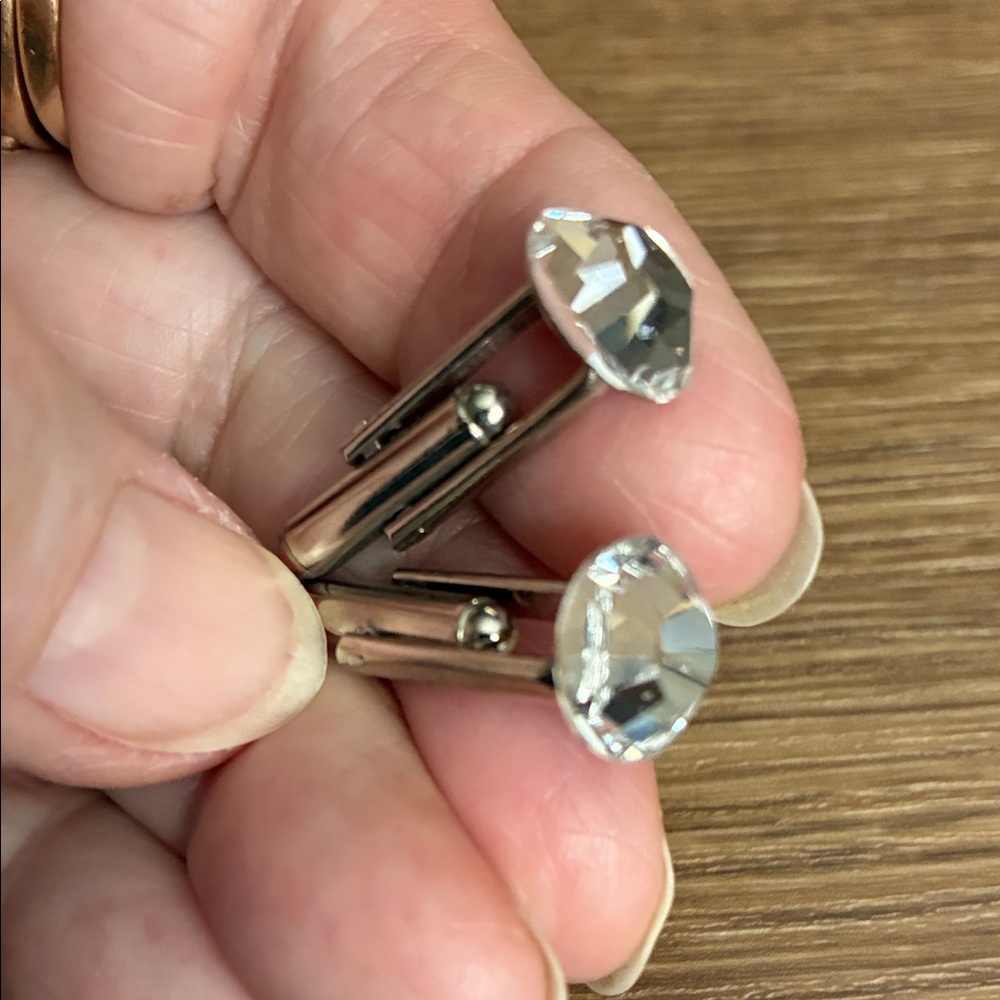 Crystal Cufflinks